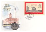 1987  Numisbrief - 750 Jahre Berlin