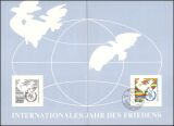 1986  Internationales Jahr des Friedens