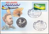 1991  Numisbrief - 100 Jahre Fliegen - Otto Lilienthal