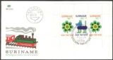 Surinam 1973  Kinderhilfe  Block  FDC