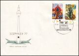 1977  Internationale Briefmarkenausstellung SOZPHILEX `77...