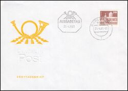 1981  Freimarke: Aufbau in der DDR