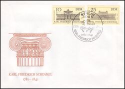 1981  200. Geburtstag von Karl Friedrich Schinkel