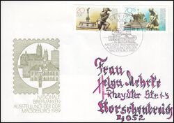 1989  Nationale Briefmarkenausstellung in Magdeburg