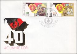 1989  40 Jahre Deutsche Demokratische Republik