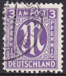 1945  Freimarke: AM-Post  deutscher Druck