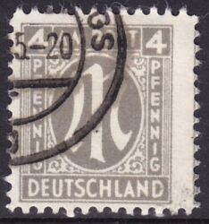 1945  Freimarke: AM-Post  deutscher Druck