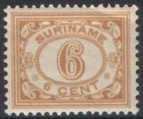 Surinam 1913  Freimarke  Ziffenzeichnung