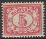 Surinam 1913  Freimarke  Ziffenzeichnung