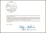 1997  Ministerkarte - 50 Jahre Schutzgemeinschaft...