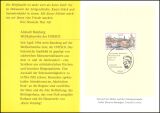 1996  Werbekarte - UNESCO-Welterbe