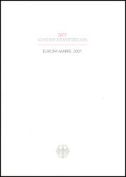 2001  Ministerkarte - Europa: Lebensspender Wasser