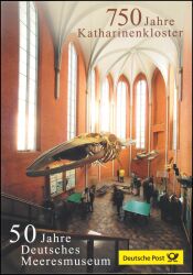 2001  Postamtliches Erinnerungsblatt - 750 Jahre Katharinenkloster