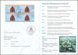 2001  Postamtliches Erinnerungsblatt - 750 Jahre...