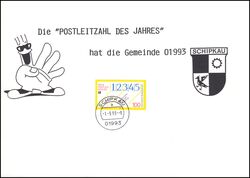 1993  Die Postleitzahl des Jahres