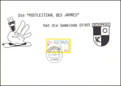 1993  Die Postleitzahl des Jahres