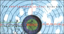 1999  Jahrtausendkarte der Deutschen Post