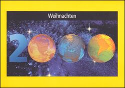 2000  Weihnachtskarte der Deutschen Post