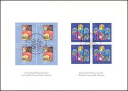 2000  Weihnachtskarte der Deutschen Post