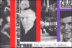 1992  Sonderblatt - 25. Todestag von Konrad Adenauer