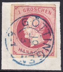 1859  Freimarken: Knig Georg V.