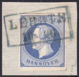 1859  Freimarken: König Georg V.