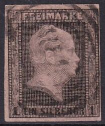 1850  Freimarke: König Friedrich Wilhelm IV.