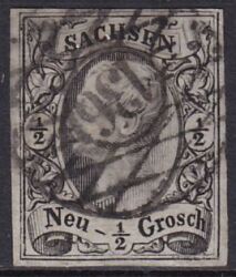 1855  Freimarke: König Johann I.