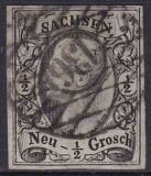1855  Freimarke: König Johann I.