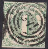 1859  Freimarke: Ziffern im Kreis