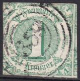 1859  Freimarke: Ziffern im Kreis