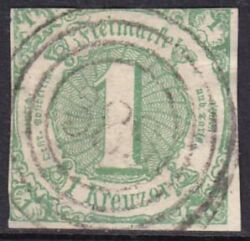 1859  Freimarke: Ziffern im Kreis