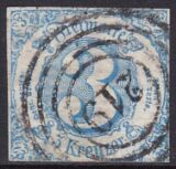1859  Freimarke: Ziffern im Kreis