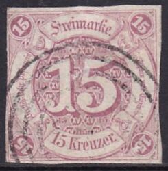 1859  Freimarke: Ziffern im Kreis