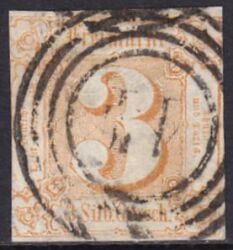 1862  Freimarke: Ziffern in geänderten Farben