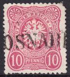 Nr. 0238 - Nachverwendeter Hannoverstempel -...