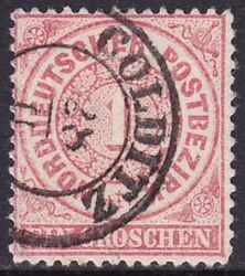 Nr. 0039 - Nachverwendeter Sachsenstempel - Colditz / K2