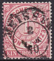 Nr. 0197 - Nachverwendeter Sachsenstempel - Meissen / K2