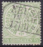 Nr. 0218 - Nachverwendeter Sachsenstempel - Neusalza / R3