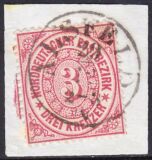 Nr. 0005 - Nachverwendeter Turn u. Taxisstempel - Alsfeld...