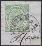 Nr. 0127 - Nachverwendeter Turn u. Taxisstempel -...
