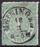 Nr. 0316 - Nachverwendeter Turn u. Taxisstempel -...