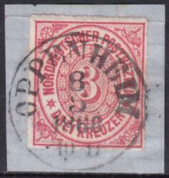 Nr. 0394 - Nachverwendeter Turn u. Taxisstempel - Oppenheim / K1