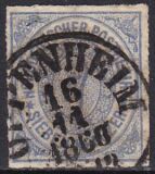 Nr. 0394 - Nachverwendeter Turn u. Taxisstempel -...