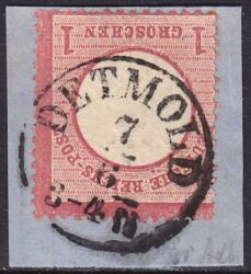 Nr. 0096 - Nachverwendeter Turn u. Taxisstempel - Detmold / K1