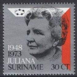 Surinam 1973  Regierungsjubilum