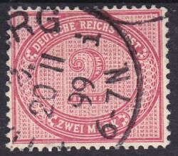 1875  Freimarke fr den Innendienst