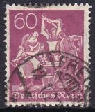 1921  Freimarke: Arbeiter