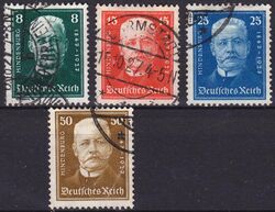1927  Deutsche Nothilfe: 80. Geburtstag von Paul von Hindenburg