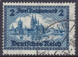 1930  Freimarke: Wertbezeichnung Reichsmark statt Mark 